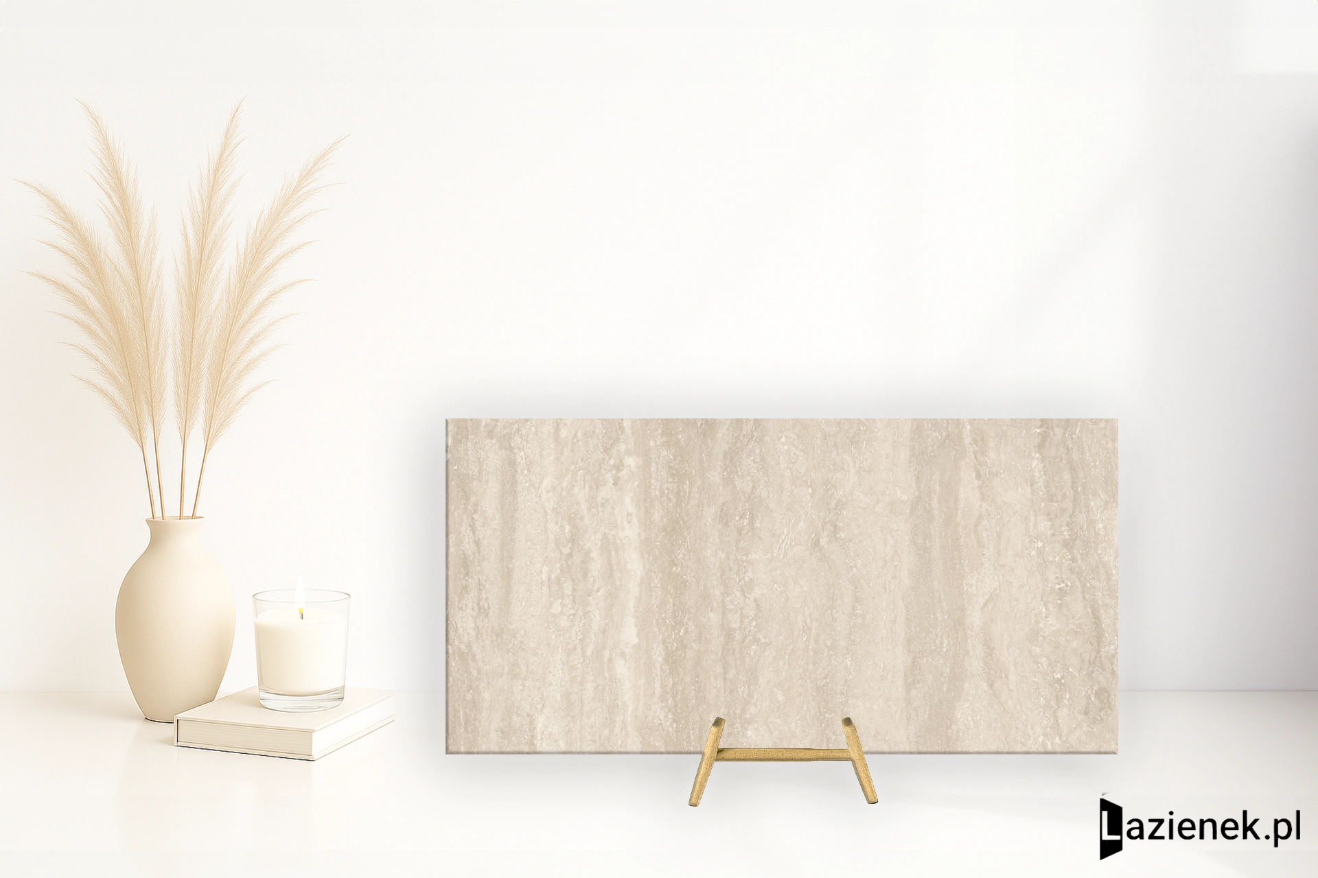 Casalgrande Padana Pietra Tiburtina Campidoglio Vein połaczenie mat-poler 60x120 cm gr. 6 mm - płytka rektyfikowana/17310023